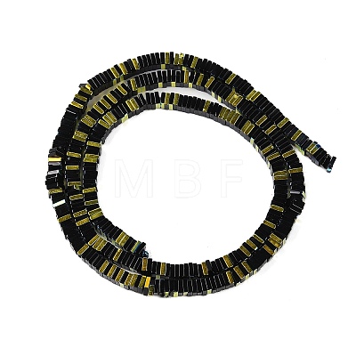 Electroplate Glass Beads Strands GLAA-B023-01A-09-1