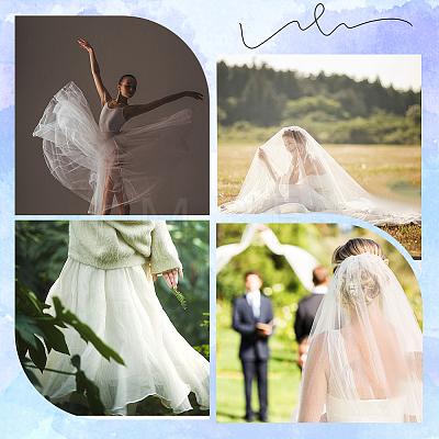 Polyester Mesh Fabric DIY-WH20009-40M-1
