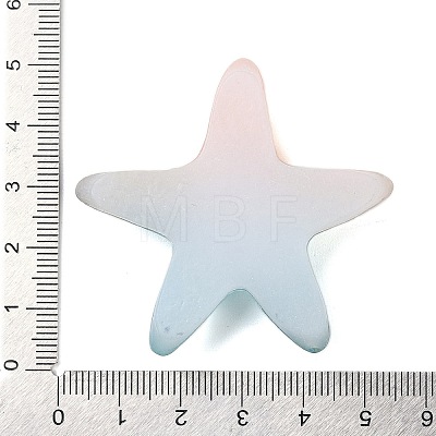 Gradient Color Opaque Resin Decoden Cabochons CRES-P036-01B-01-1