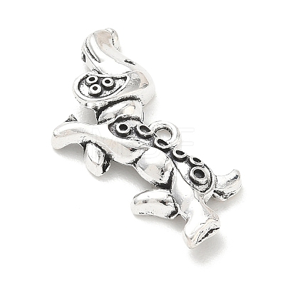 Tibetan Style Alloy Pendant Rhinestone Settings PALLOY-A037-03M-AS-1