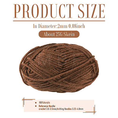 Light Acrylic Fiber Yarn OCOR-TADJ0001-01J-1