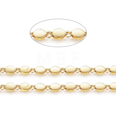 Brass Handmade Beaded Chain CHC-G006-17G-1