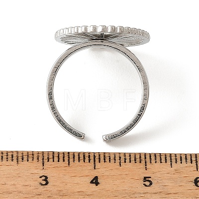 304 Stainless Steel Cuff Open Rings RJEW-T037-02P-1