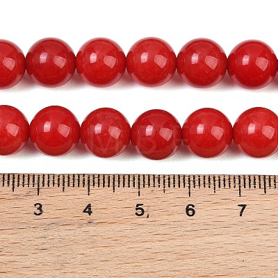 Dyed Natural White Jade Beads Strands GG-CBAD029-A09-10mm-1