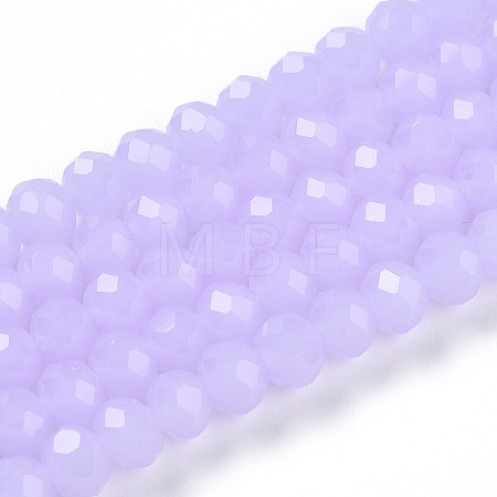 Glass Beads Strands EGLA-A044-J4mm-D11-1