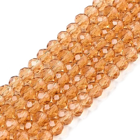 Glass Beads Strands EGLA-A044-T4mm-D23-1