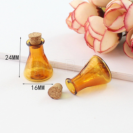 Miniature Glass Bottles MIMO-PW0001-035H-1