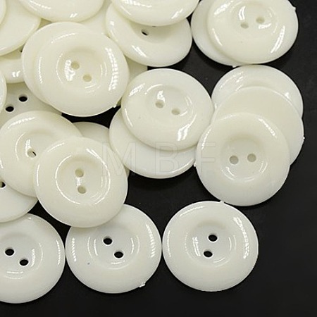 Acrylic Sewing Buttons for Costume Design X-BUTT-E087-C-01-1