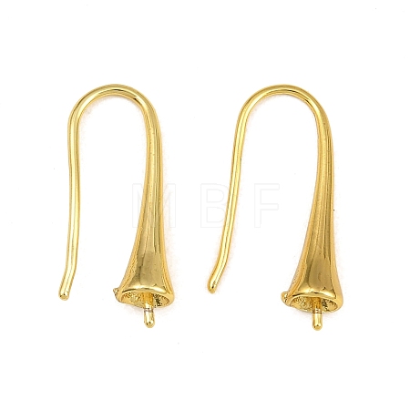 Rack Plating Brass Earring Hooks KK-CBAA482-01G-1