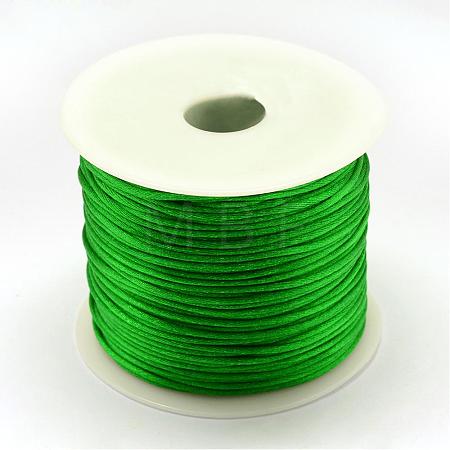 Nylon Satin Rattail Cords NWIR-R033-1.5mm-233-1