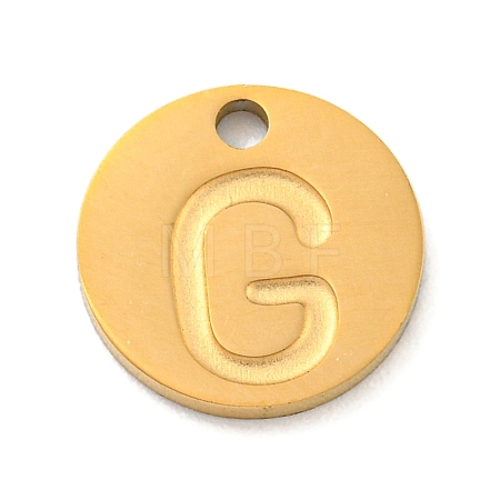Ion Plating(IP) 304 Stainless Steel Pendants FIND-M017-02G-G-1