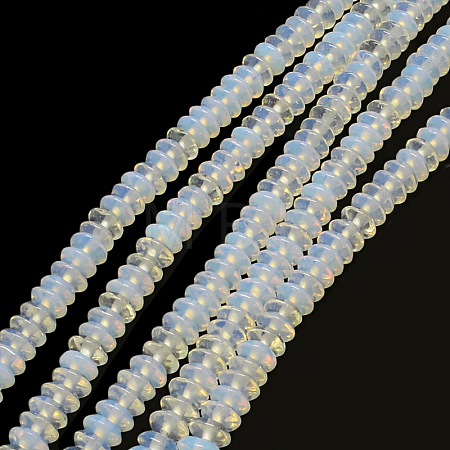 Rondelle Opalite Bead Strands X-G-Q447-22-1