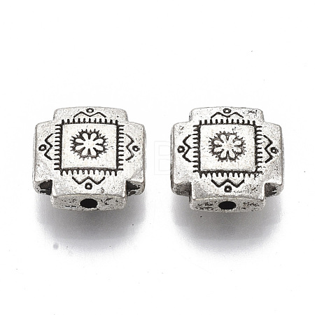 Tibetan Style Alloy Beads X-TIBE-S320-130AS-LF-1