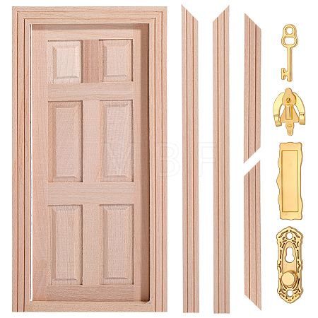 Wooden Door DIY-WR0005-58-1