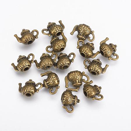 Tibetan Style Alloy Pendants TIBEP-0802-AB-LF-1