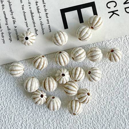Synthetic Howlite Beads G-V001-001G-1