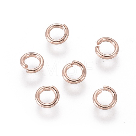 304 Stainless Steel Open Jump Rings X-STAS-O098-02RG-01-1