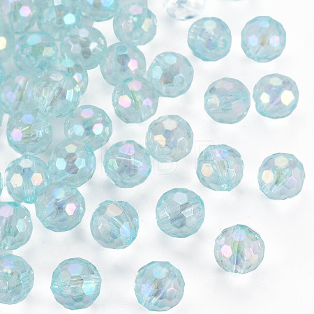 Transparent Acrylic Beads MACR-S373-64-C04-1
