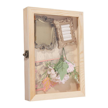 Wood Insect Specimen Display Cases with Visible Window CON-CA0001-035A-1