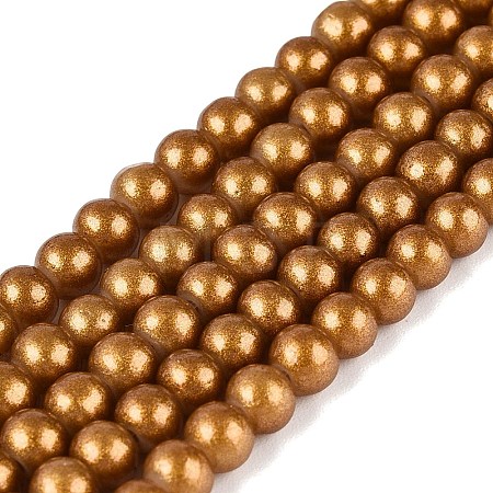 Baking Paint Glass Pearl Beads Strands LS-DGLA-ZX001-05A-17-1