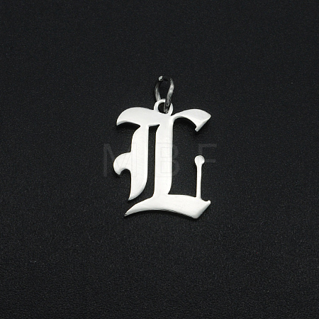 Non-Tarnish 304 Stainless Steel Pendants STAS-R111-JA565-L-1