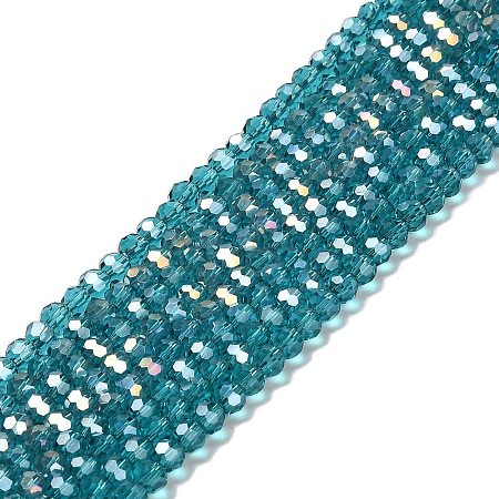 Transparent Glass Beads EGLA-A035-T4mm-B12-1