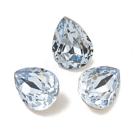 Glass Rhinestone Cabochons RGLA-L029-19C-211-1