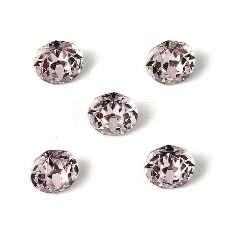 Glass Rhinestone Cabochons GLAA-A018-6mm-223-1