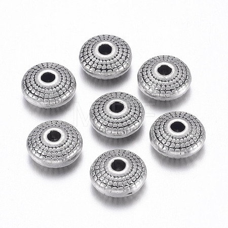 Tibetan Style Alloy Spacer Beads LF0391Y-NF-1