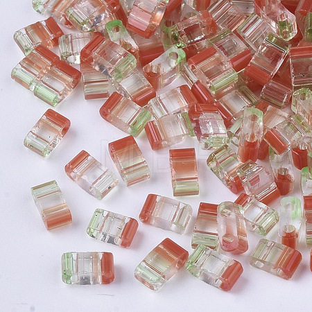 2-Hole Glass Seed Beads SEED-S023-38B-02-1