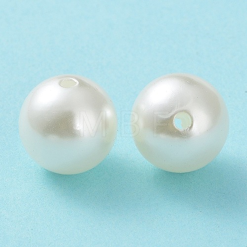 Imitated Pearl Acrylic Beads PACR-14D-12-1