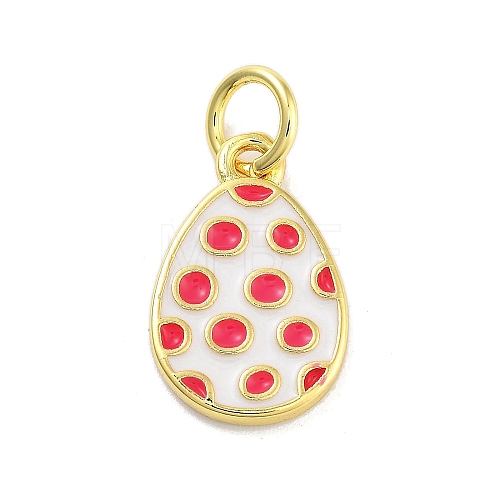 Rack Plating Brass Enamel Charms KK-M293-34G-02-1