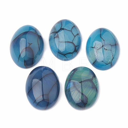 Natural Agate Cabochons G-S330-15C-1