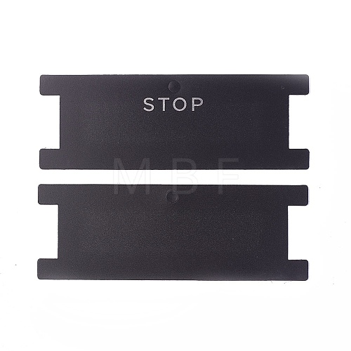 Plastic Display Cards CDIS-WH0012-01-1