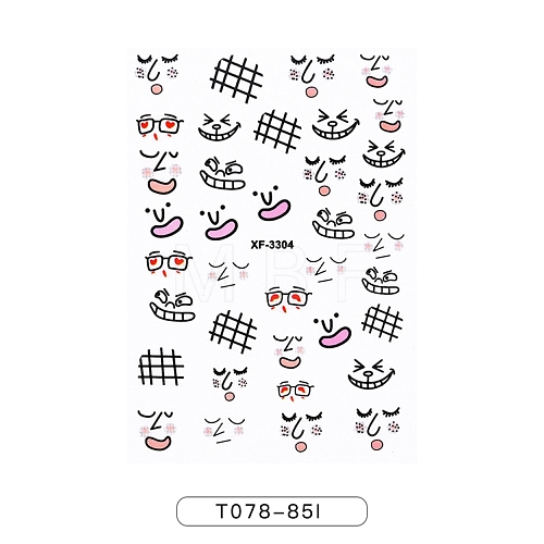 Nail Decals Stickers MRMJ-T078-85I-1