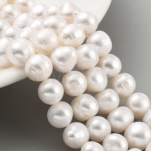 Natural Cultured Freshwater Pearl Beads Strands PEAR-C003-19A-1