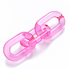 Transparent Acrylic Linking Rings X-OACR-S036-006A-J04-2