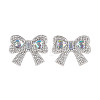 Bowknot Hotfix Rhinestone DIY-T004-03-1