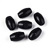 Spray Painted Schima Wood Beads WOOD-T032-29B-2