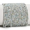 Natural Larimar Beads Strands X-GG-CBA767B-A03-2