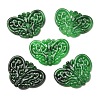 Dyed Natural Myanmar Jade Carved Pendants GG-CBABA9C-01-1