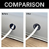 12Pcs Rubber Environmental Protection Two-sided Protective Coil FIND-CN0002-58A-4