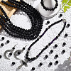 5 Strands Natural Lava Rock Round Beads Strands G-LT0001-02A-02-3