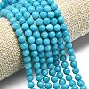 Natural Malaysia Jade Beads Strands G-L645-A01-4mm-24-3