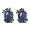 Dyed Natural Lapis Lazuli Pendants G-H083-01AS-04-1