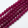 Natural Malaysia Jade Bead Strands X-G-M101-6mm-08-3