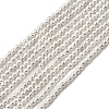 Electroplated Shell Pearl Beads Strands BSHE-K017-2mm-1