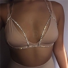 Alloy Full Crystal Rhinestone Sexy Body Chains for Bikini WG53BDA-02-2