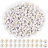 800Pcs Opaque Acylic Beads MACR-PA0001-79-7