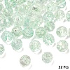 Crackle Transparent Glass Beads Strands GLAA-YW0005-73C-1